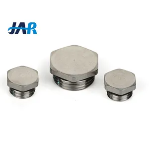 JAR IP68 Válvula de orificio de metal a prueba de agua ROHS PG tapón de tornillo de latón prensaestopas