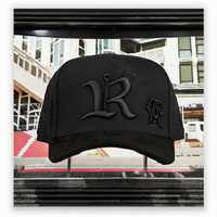 Casquette de baseball brodée à large bord en coton 100% de haute qualité - Respirante et imperméable, unisexe, toutes saisons