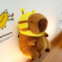 Peluche personnalisée Capybara, rembourrage en coton PP, jouet en peluche tendance, poupée unisexe pour Halloween