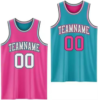 Seragam Basket Reversibel Label Pribadi, Jersey Bernapas, Seragam Merek Kustom untuk Perusahaan Pakaian Olahraga dan Klub Basket