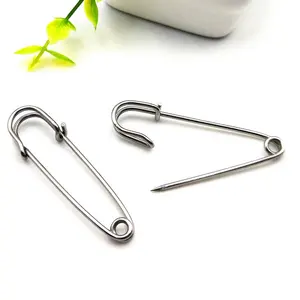 Prym 38 mm Safety Pins with Coil, Silver