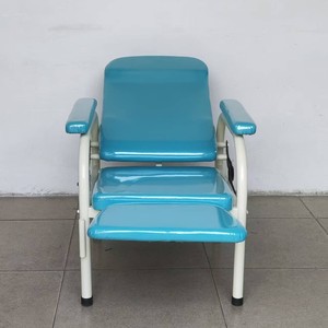 Silla de Infusión Ajustable Azul Kang Zhi Xing KX-D91, Silla de Espera para Hospital y Clínica de Acero Inoxidable - Product Image 2