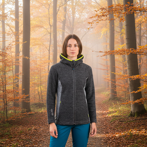 MARMOLADA felpa con cappuccio da donna con cerniera alta qualità maglia Top con Logo personalizzato colletto per l'autunno inverno disponibile XS - Product Image 3