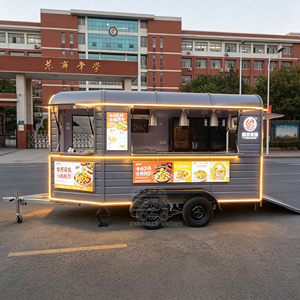 BBQ VIN Registered Mobile Food Truck Fully Equipped Stainless Steel Event Catering <b>Concession</b> <b>Trailer</b> With Full Kitchen - Product Image 4