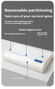 Deep Sleep Companion-Memory Foam <b>Pillow</b> with <b>Neck</b> Support & Height Options Customized Comfort for Zero Slumber - Product Image 6