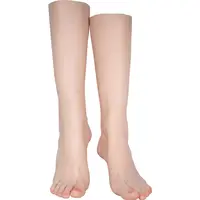 Yüksek kaliteli gerçekçi manken ayak tırnak uygulama ayak ayak fetiş kadın silikon ayak modeli