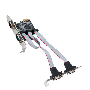 Tarjeta de expansión ASIX/AX9900A PCIe1x a 4 puertos serie tarjeta vertical accesorios de computadora perfil bajo - Product Image 2
