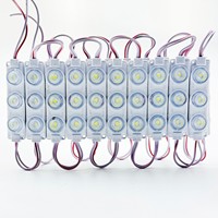 Modules d'enseignes LED DC12V 24V 1.5W IP65 étanches 75mm x 20mm 3030, éclairage latéral rétroéclairé, module à éclairage périphérique pour caisson lumineux LED