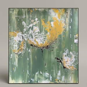 Lastra in Pietra Sinterizzata Premium Verde <span class=keywords><strong>Monet</strong></span> Micro-Intagliata 800*2600mm, Resistente al Calore, per Protezione Pareti, Villa, Camera da Letto, Esterni, Ingresso - Product Image 1