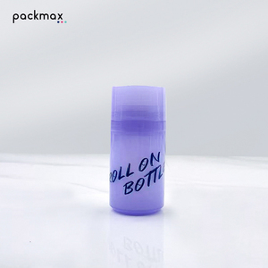 Wholesale Custom 50ml PP <b>Roll</b>-On Bottle for Essential Oil, Deodorant, Liquid Applicator Refillable Cosmetic Packaging - Product Image 1