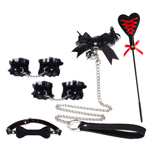 Conjunto <span class=keywords><strong>de</strong></span> Lencería Erótica Demon, Juguetes Sexuales <span class=keywords><strong>de</strong></span> Cuero, Kits <span class=keywords><strong>de</strong></span> Restricción BDSM, Artículos para Parejas, Juegos <span class=keywords><strong>de</strong></span> Rol Eróticos, Cosplay para Adultos - Product Image 6