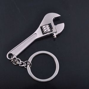 Llavero con Forma de Llave Inglesa de Metal Mini con Logotipo Personalizado, Llavero Pequeño con Forma de Llave Inglesa para Promociones de Ferreterías - Product Image 4