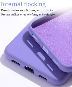 Ultra Slim lỏng mềm trường hợp Silicone đa màu sắc cho Iphone 13 12 Pro Max bảo vệ trường hợp - Product Image 5