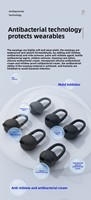 VIEFONG V10 Headset Interkom Bisnis Peredam Kebisingan Daya Tahan Super Lama Indikator LED Fungsi Tombol Pintasan