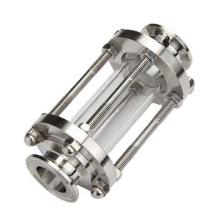 1"2"3"4" <strong>Stainless</strong> <strong>Steel</strong> 304/316 Pipe Fittings Tri Clamp Straight Tubular Sight Class SS Pipe Fitting - Product Image 1