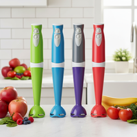 Vente en gros mini-petit appareil de cuisine multi-usages mélangeur électrique à grande vitesse en plastique pour aliments pour bébé mélangeur à main