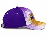 Casquette de camionneur à impression par sublimation et broderie en relief, ajustable avec fermeture snapback, pour hommes et femmes, idéale pour les sports d'équipe, activités de plein air et usage quotidien, taille unique.