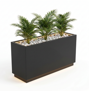 Kit per Aiuole Rialzate in Acciaio Corten, Facile Montaggio, Contenitore Modulare per Piante da Giardino - Product Image 2