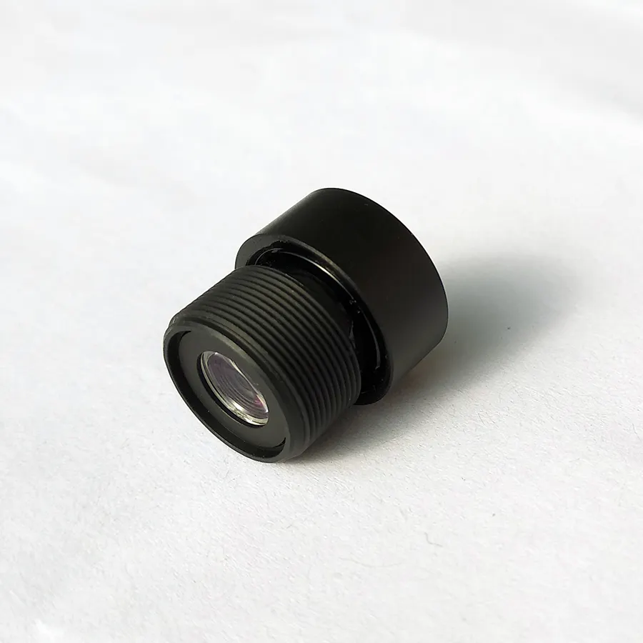 F2.6 M12 lensa fokus tetap untuk Dvr kendaraan dengan lensa kamera dasbor mobil sudut lebar Ar0521Sensor untuk pengawasan kamera mobil