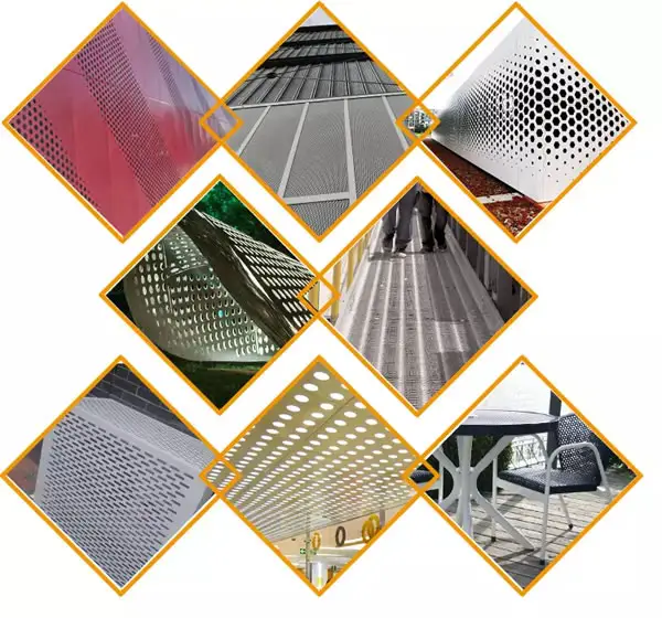 Customized Perforated Sheets Plate Stainless Steel Sheet Punching Metal Industrial Metal Sheets