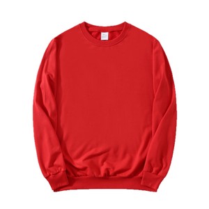 Crew Neck Sweatshirt Thin Polyester Cotton Unisex Casual Wear Sports Loose Fit With Label Size L - Product Image 4