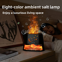 Diffuseur d'arômes ultrasonique à commande tactile, humidificateur au sel, purificateur d'air USB, diffuseur d'huiles essentielles pour aromathérapie