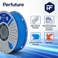 Filament PLA+ Perfuture pour imprimante 3D, 1,75 mm, 1 kg, tiges en plastique, haute vitesse, haute qualité, haute précision dimensionnelle +/- 0,02 mm