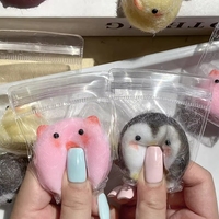 Se Busca Distribuidor: Alta Rentabilidad, Bajo MOQ, En Stock - Juguetes Antiestrés Taba Squishy: Lindos Cerditos, Pollitos, Pingüinos y Patitos de TPR - ¡Gran Venta!
