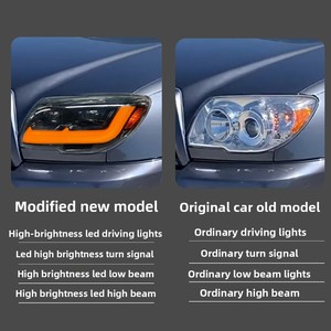 Conjunto de Faros Delanteros para Superb 2006-2009 con Luz Diurna LED y Señal de Giro Dinámica de 12V - Product Image 3