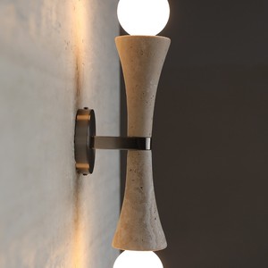 Huangdong Stone Wall Lamp E27 LED 220V For Living Room Hallway Staircase - Product Image 3