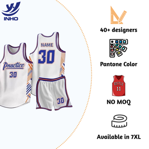 OEM disesuaikan kualitas tinggi tahan lama cepat kering tanpa lengan Unisex semua musim setelan olahraga seragam basket desain bernapas - Product Image 5