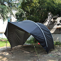 Auvent de voiture individuel imperméable en forme de coquille d'œuf, toutes saisons, pour SUV, abri solaire, tente de camping extérieure, plage, remorque de camping-car