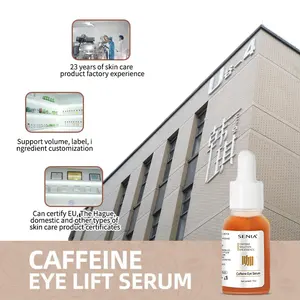 Sérum OEM matin Vc soir vitamine A essence pour le visage caféine sérum pour les yeux beauté réparation exfoliant sérum à l'acide hyaluronique