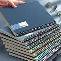Cuaderno Espiral A5 con Logotipo Personalizado, Papel Rayado, Cubierta de PVC Suave, Diario para Notas Escolares, Venta al Por Mayor, OEM, ODM