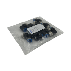 153053 QSL-3/8-12 проталкиваемый L-фитинг с наружной резьбой R3/8 Германия, быстрый Коннектор с трахеальной резьбой - Product Image 3