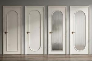 <span class=keywords><strong>Porte</strong></span> <span class=keywords><strong>en</strong></span> bois peinte haut de gamme avec <span class=keywords><strong>verre</strong></span> trempé, design moderne style ferme, <span class=keywords><strong>isolation</strong></span> phonique pour appartement, villa, atelier, usage intérieur - Product Image 6