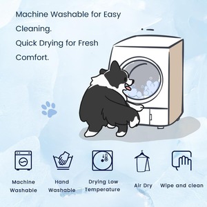 Hot Selling Summer Cooling Hunde-und Katzen matte mit Hitzschlag-Präventions kleidung Solid Pattern Pet Ice Mat - Product Image 4