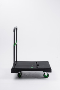 150 किलोग्राम बुटीक फैक्ट्री कस्टम प्लास्टिक प्लेटफॉर्म व्हीलबैरो मोल्डिंग वेयरहाउस व्हीलडबैरो यूनिवर्सल व्हील वेयरहाउस ट्रॉली - Product Image 2