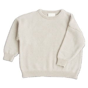 Vêtements pour bébés garçons et filles, style tendance, couleur unie, pantalon court en tricot, chemise à manches longues, ensemble de vêtements pour bébé - Product Image 3