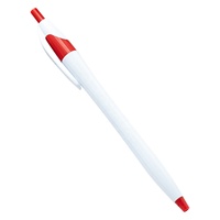 Stylo publicitaire à bille en plastique HUA Wholesale Javelin, type sport, cadeau promotionnel, encre noire, impression UV