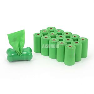 Eco-Friendly Cartoon Custom Label Dog Cat Poop Pouches Biodegradable <b>Compostable</b> BPI Certified Pet Poo <b>Bags</b> Sustainable - Product Image 4