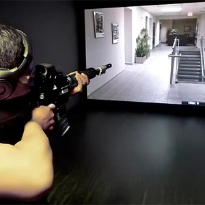 เกมยิงปืนแบบอินเทอร์แอคทีฟสำหรับเด็กและผู้ใหญ่ พร้อมปืนของเล่นเสมือนจริง ปืนอัจฉริยะเสมือนจริง เครื่องยิงปืนอาร์เคดหลายเกม - Product Image 1