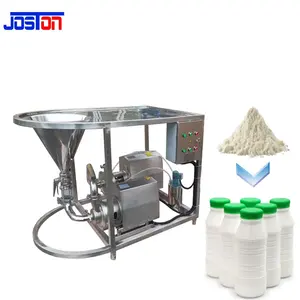Máquina de disolución de polvo de leche láctea de jugo de acero inoxidable 304, homogeneizador DE ALTO cizallamiento de polvo de dispersión con tolva