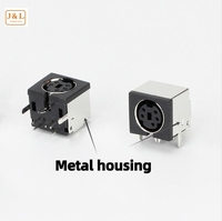 MDC-Series Femelle Mini Din Socket Jack Din Connecteur 3 P 4P 7P Broches en cuivre 2/3/4/5/6/7/8/9/10/11/12/13 Broches noyaux Din Connecteur