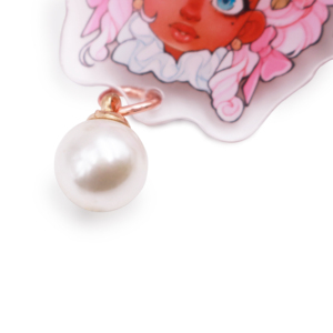 Portachiavi in Acrilico Ecologico con Charm <span class=keywords><strong>Anime</strong></span>, Portachiavi Personalizzato in Plastica con Stampa <span class=keywords><strong>Anime</strong></span> - Product Image 4