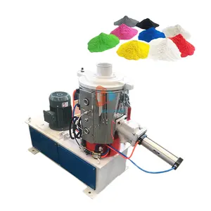 Mesin mixer kecepatan tinggi dengan panas untuk plastik pvc dikirimkan