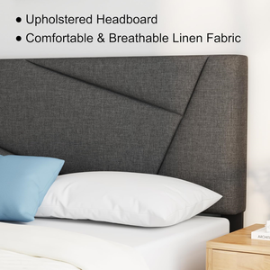 Простая сборка <span class=keywords><strong>16</strong></span>-дюймовый каркас кровати размера «Queen-Size» - Product Image 4