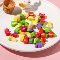 Cartoon gummetjes met ruimtethema, fruit- en cijferontwerpen, prijzen voor basisschoolleerlingen, diverse soorten, rubberen mini schattige gummetjesblokjes