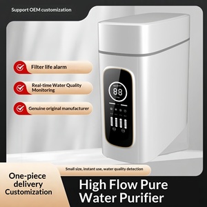 Purificador de Agua Doméstico de Plástico, 400G/600G/800G, Ósmosis Inversa <span class=keywords><strong>RO</strong></span>, Filtración de 4 Etapas, Agua Potable Directa - Product Image 2