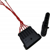 Connecteurs électriques étanches de voiture TE AMP Superseal série 1-6 core pour faisceau de câbles personnalisé Linksunet